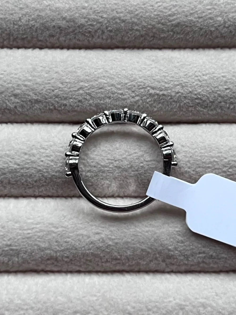 R119 | 925 Sterling Silver Half Eternity Band